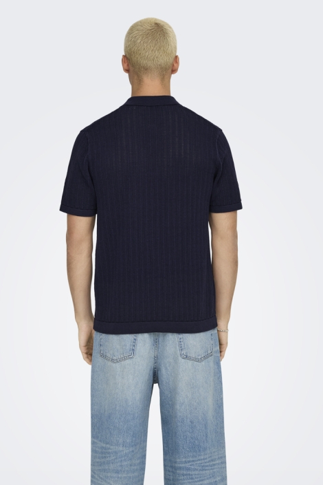 Only & Sons onsmoon reg 12 ss polo knit
